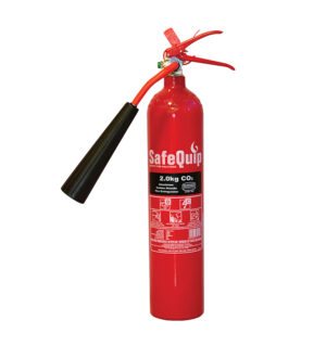 2kg CO2 Fire Extinguisher (Safequip) (Aluminium Alloy)