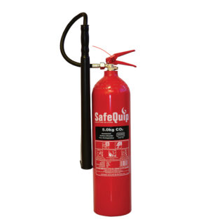 5kg CO2 Fire Extinguisher (Safequip) (Aluminium Alloy)